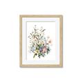Picture of Wild Flower Bouquet II _GroupedProduct_Rectangle_Portrait_Framed_Matted_