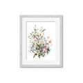 Picture of Wild Flower Bouquet II _GroupedProduct_Rectangle_Portrait_Framed_Matted_