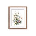 Picture of Wild Flower Bouquet II _GroupedProduct_Rectangle_Portrait_Framed_Matted_