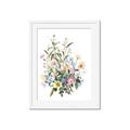 Picture of Wild Flower Bouquet II _GroupedProduct_Rectangle_Portrait_Framed_Matted_