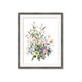 Picture of Wild Flower Bouquet II _GroupedProduct_Rectangle_Portrait_Framed_Matted_
