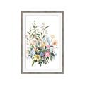Picture of Wild Flower Bouquet II _GroupedProduct_Rectangle_Portrait_Framed_Matted_