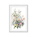Picture of Wild Flower Bouquet II _GroupedProduct_Rectangle_Portrait_Framed_Matted_