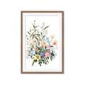 Picture of Wild Flower Bouquet II _GroupedProduct_Rectangle_Portrait_Framed_Matted_