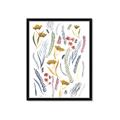 Picture of Ferns & Florals I _GroupedProduct_Rectangle_Portrait_Framed_Matted_