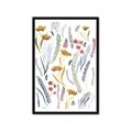 Picture of Ferns & Florals I _GroupedProduct_Rectangle_Portrait_Framed_Matted_