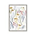 Picture of Ferns & Florals I _GroupedProduct_Rectangle_Portrait_Framed_Matted_