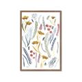 Picture of Ferns & Florals I _GroupedProduct_Rectangle_Portrait_Framed_Matted_
