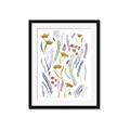 Picture of Ferns & Florals I _GroupedProduct_Rectangle_Portrait_Framed_Matted_