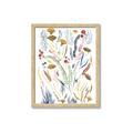 Picture of Ferns & Florals II _GroupedProduct_Rectangle_Portrait_Framed_Matted_