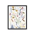 Picture of Ferns & Florals II _GroupedProduct_Rectangle_Portrait_Framed_Matted_
