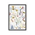 Picture of Ferns & Florals II _GroupedProduct_Rectangle_Portrait_Framed_Matted_