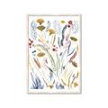 Picture of Ferns & Florals II _GroupedProduct_Rectangle_Portrait_Framed_Matted_
