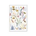 Picture of Ferns & Florals II _GroupedProduct_Rectangle_Portrait_Framed_Matted_
