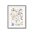 Picture of Ferns & Florals II _GroupedProduct_Rectangle_Portrait_Framed_Matted_
