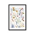 Picture of Ferns & Florals II _GroupedProduct_Rectangle_Portrait_Framed_Matted_