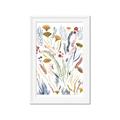 Picture of Ferns & Florals II _GroupedProduct_Rectangle_Portrait_Framed_Matted_