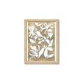 Picture of White Wash Florals I _GroupedProduct_Rectangle_Portrait_Framed_Matted_