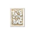 Picture of White Wash Florals I _GroupedProduct_Rectangle_Portrait_Framed_Matted_
