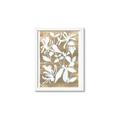Picture of White Wash Florals I _GroupedProduct_Rectangle_Portrait_Framed_Matted_