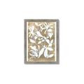 Picture of White Wash Florals I _GroupedProduct_Rectangle_Portrait_Framed_Matted_