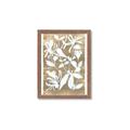 Picture of White Wash Florals I _GroupedProduct_Rectangle_Portrait_Framed_Matted_