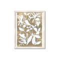 Picture of White Wash Florals I _GroupedProduct_Rectangle_Portrait_Framed_Matted_