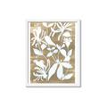Picture of White Wash Florals I _GroupedProduct_Rectangle_Portrait_Framed_Matted_
