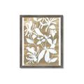 Picture of White Wash Florals I _GroupedProduct_Rectangle_Portrait_Framed_Matted_