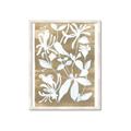 Picture of White Wash Florals I _GroupedProduct_Rectangle_Portrait_Framed_Matted_