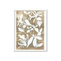 Picture of White Wash Florals I _GroupedProduct_Rectangle_Portrait_Framed_Matted_