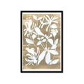 Picture of White Wash Florals I _GroupedProduct_Rectangle_Portrait_Framed_Matted_