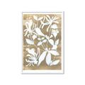 Picture of White Wash Florals I _GroupedProduct_Rectangle_Portrait_Framed_Matted_