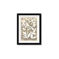Picture of White Wash Florals I _GroupedProduct_Rectangle_Portrait_Framed_Matted_