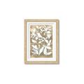 Picture of White Wash Florals I _GroupedProduct_Rectangle_Portrait_Framed_Matted_