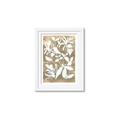 Picture of White Wash Florals I _GroupedProduct_Rectangle_Portrait_Framed_Matted_