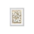 Picture of White Wash Florals I _GroupedProduct_Rectangle_Portrait_Framed_Matted_