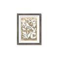 Picture of White Wash Florals I _GroupedProduct_Rectangle_Portrait_Framed_Matted_