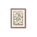 Picture of White Wash Florals I _GroupedProduct_Rectangle_Portrait_Framed_Matted_