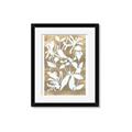 Picture of White Wash Florals I _GroupedProduct_Rectangle_Portrait_Framed_Matted_
