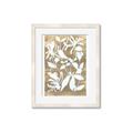 Picture of White Wash Florals I _GroupedProduct_Rectangle_Portrait_Framed_Matted_