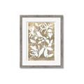 Picture of White Wash Florals I _GroupedProduct_Rectangle_Portrait_Framed_Matted_