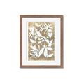 Picture of White Wash Florals I _GroupedProduct_Rectangle_Portrait_Framed_Matted_