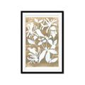 Picture of White Wash Florals I _GroupedProduct_Rectangle_Portrait_Framed_Matted_