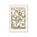 Picture of White Wash Florals I _GroupedProduct_Rectangle_Portrait_Framed_Matted_