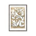 Picture of White Wash Florals I _GroupedProduct_Rectangle_Portrait_Framed_Matted_