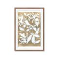 Picture of White Wash Florals I _GroupedProduct_Rectangle_Portrait_Framed_Matted_