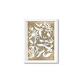 Picture of White Wash Florals II _GroupedProduct_Rectangle_Portrait_Framed_Matted_
