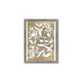 Picture of White Wash Florals II _GroupedProduct_Rectangle_Portrait_Framed_Matted_