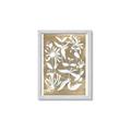 Picture of White Wash Florals II _GroupedProduct_Rectangle_Portrait_Framed_Matted_